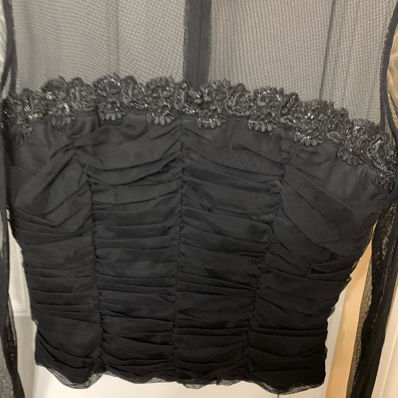 Mesh and sequin formal top - Picture 2 of 7